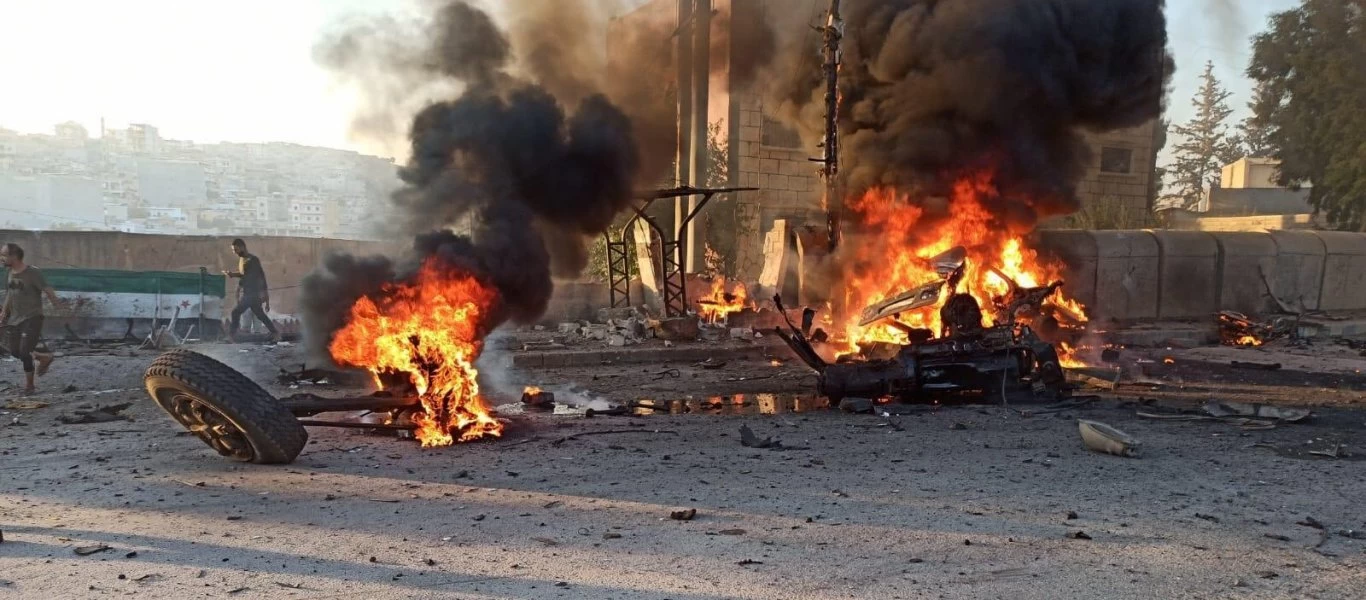 Αφρίν: 5 νεκροί και τουλάχιστον 22 τραυματίες από επίθεση του PKK (φώτο)